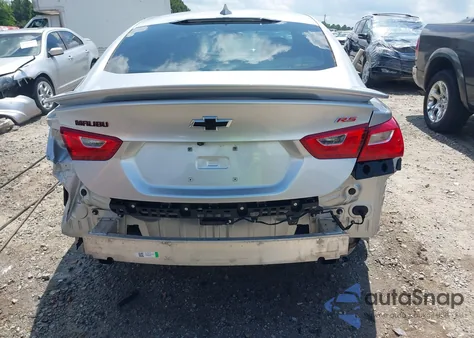 2020 Chevrolet Malibu Fwd Rs из США, поврежденный, VIN 1G1ZG5STXLF078755